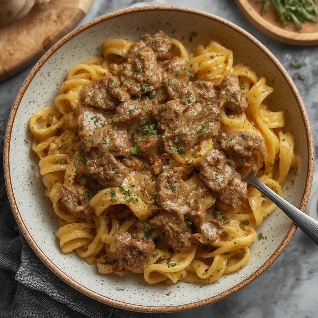 Creamy Steak Pasta Recipe You’ll Want to Make Again 5 Delicious creamy steak pasta - Step by step recipe