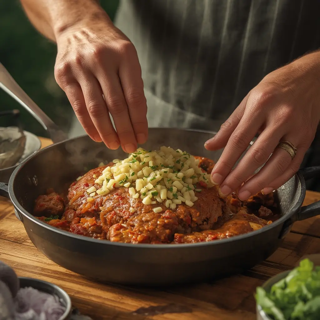 Sliced meatloaf stored in airtight container for easy meal prep and leftovers