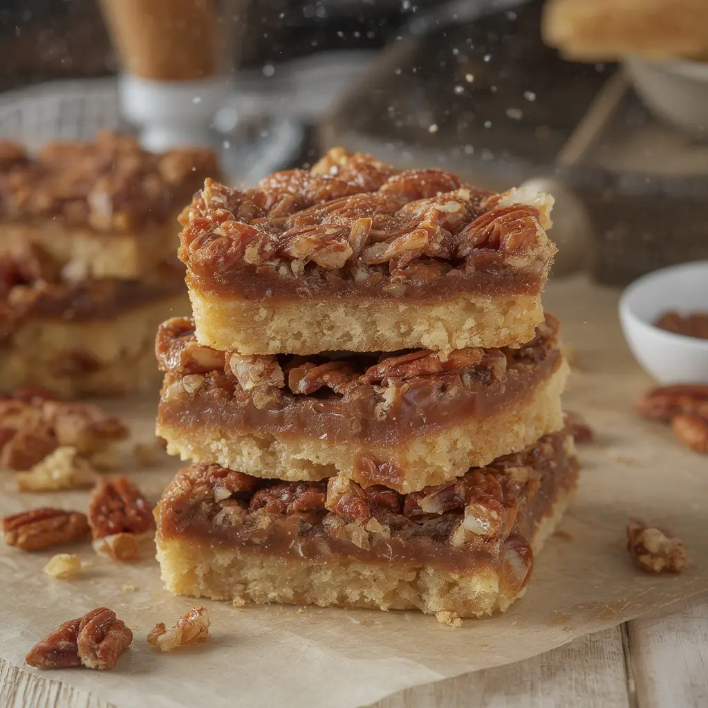 pecan pie bars without corn syrup